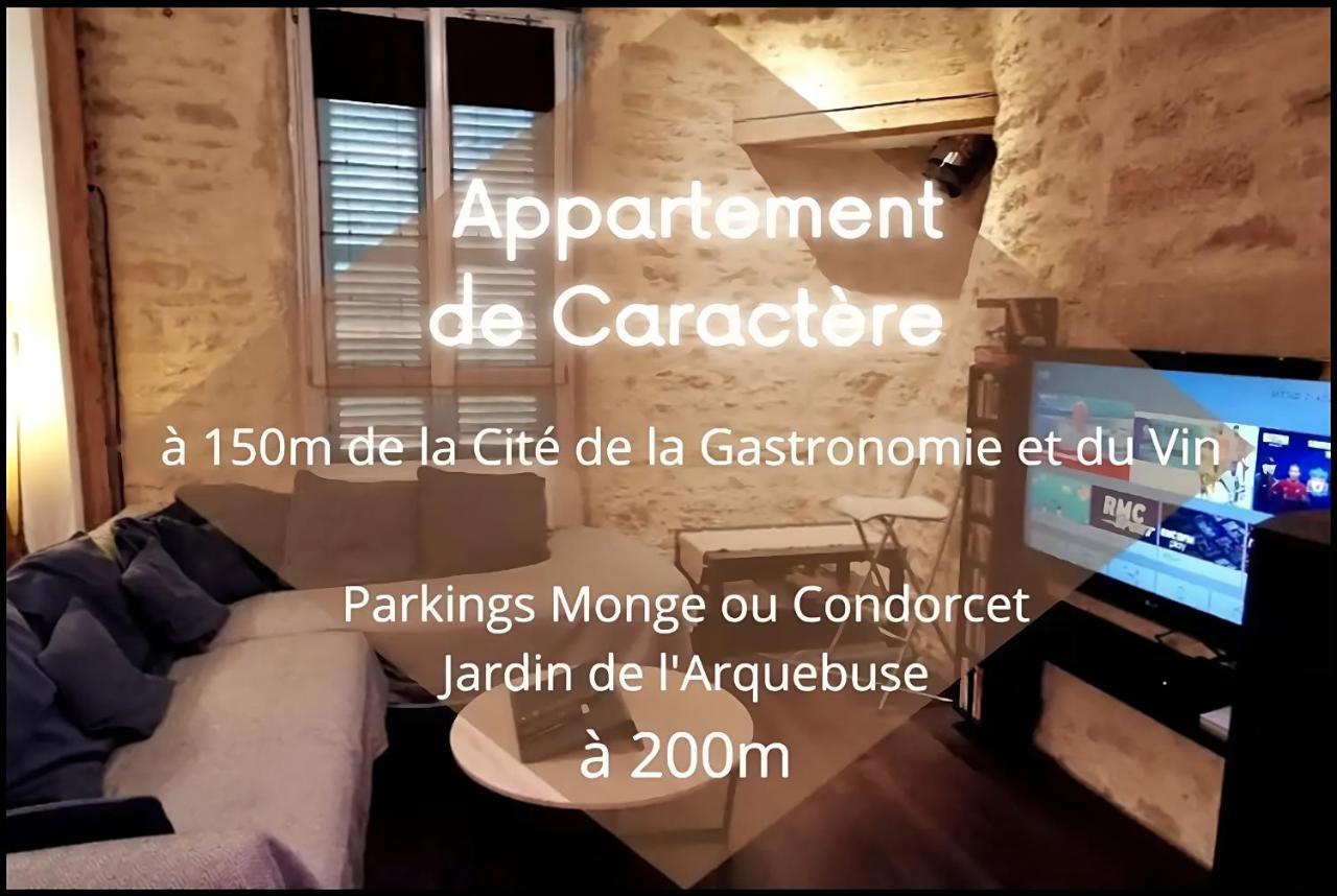 Cosyterroir Appartement Dijon Cite De La Gastronomie Et Du Vin - Arquebuse-Gare - A Deux Pas De Toutes Les Commodites 外观 照片